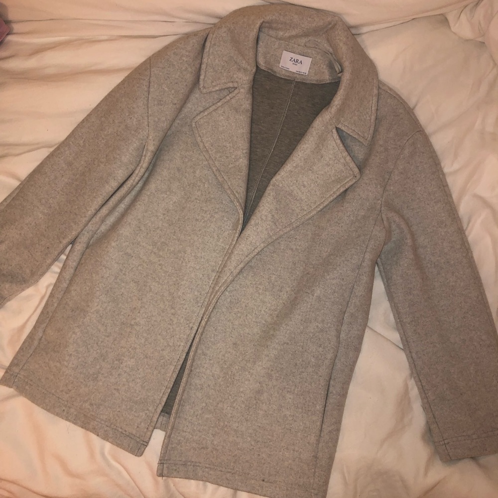 like NEW: Zara basic grey coat